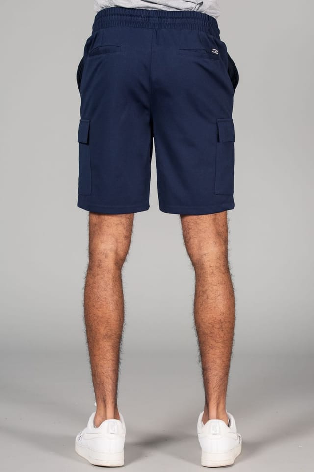 Tokyo Laundry Tokyo Laundry Men's Cargo-Style Shorts in Blue - 3