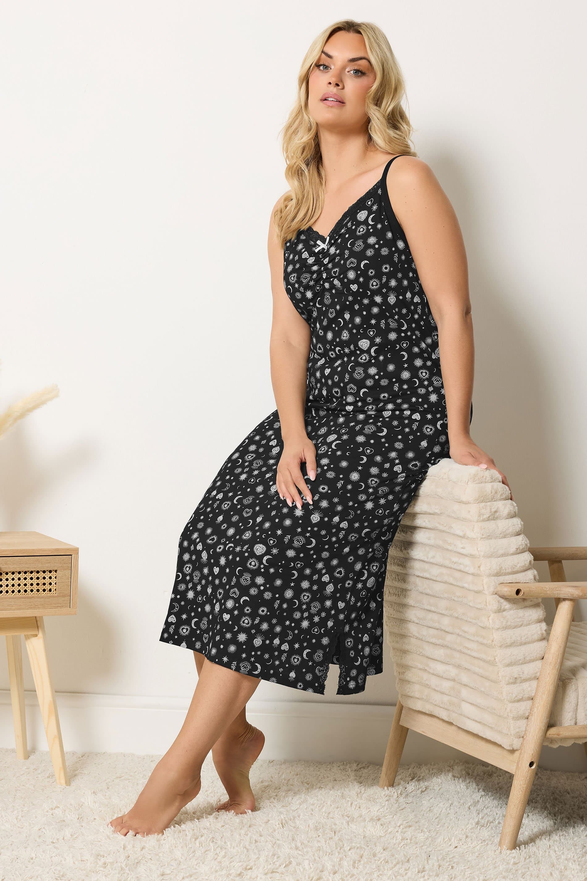 Yours Plus Size Black