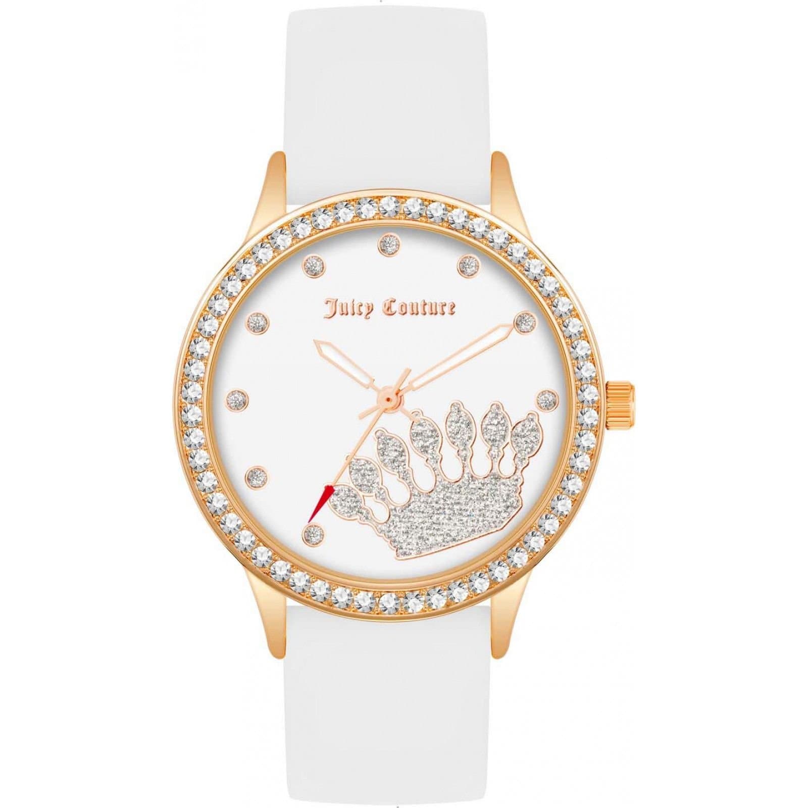 Juicy Couture Juicy Couture Women's JC1342RGWT 38mm Quartz Watch in White