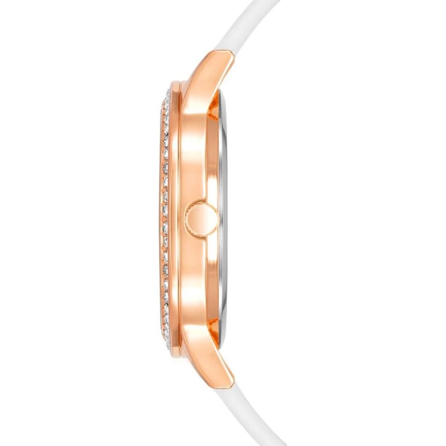 Juicy Couture Juicy Couture Women's JC1342RGWT 38mm Quartz Watch in White - 2