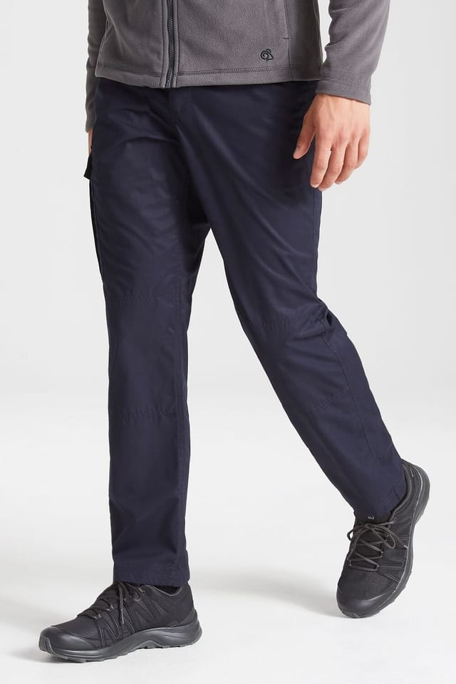 Craghoppers Craghoppers Men's Expert Kiwi Active Anti-Insect Practical Workwear Walking Trousers in Dark Navy - 2