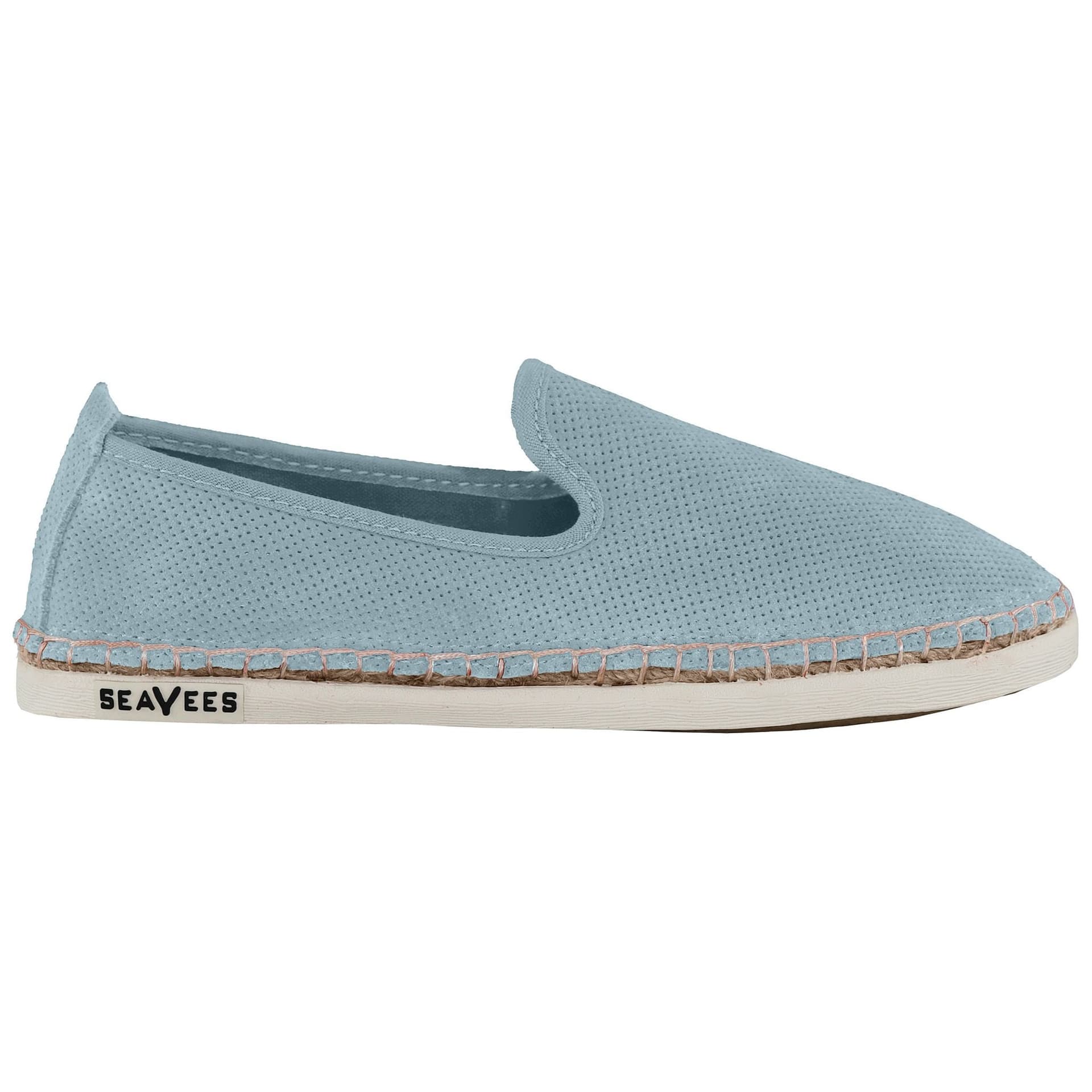 Seavees Seavees Women's Ocean Park Slip-On Blue Suede Leather Shoes