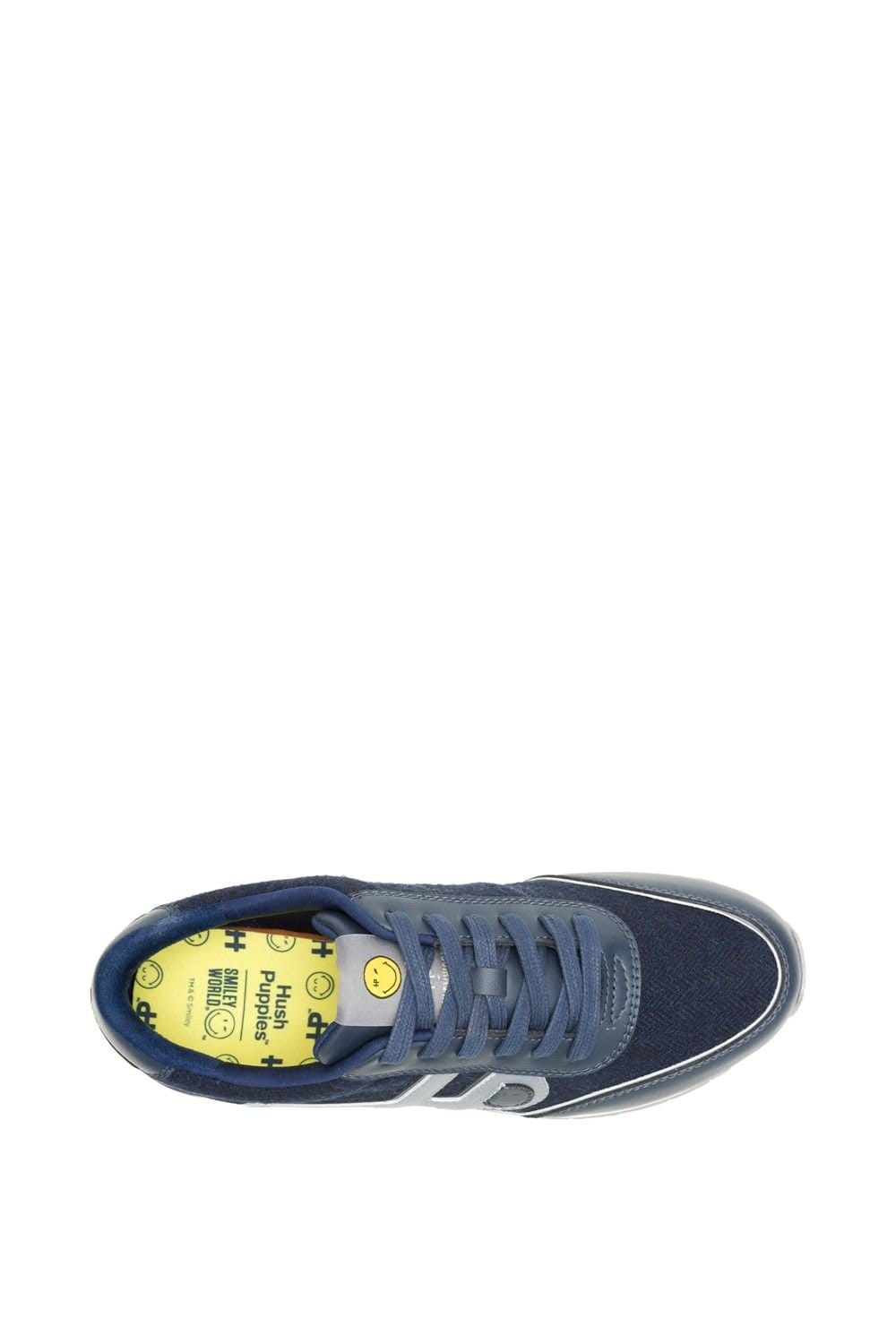 Hush Puppies Hush Puppies Men's Seventy8 Smiley Trainer in Blue - 4