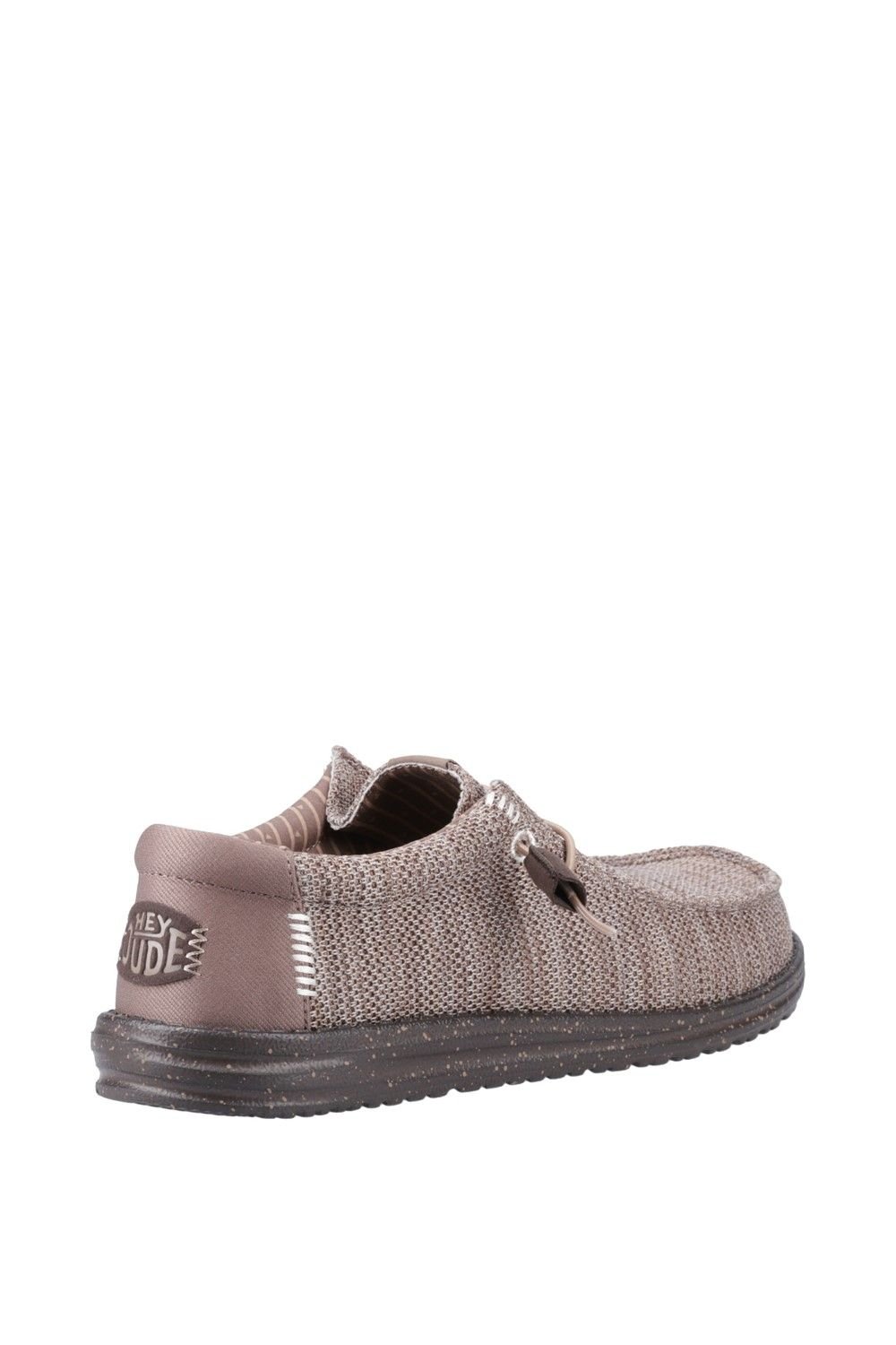 HEYDUDE HEYDUDE Men's Wally Stretch Sox Slip on Shoe in Taupe - 2