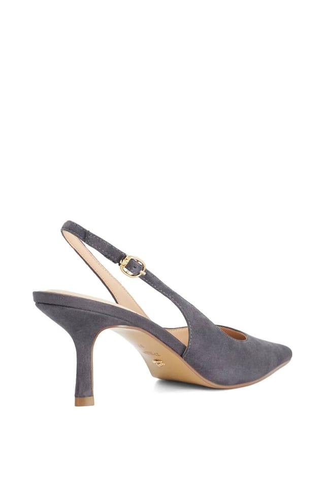 Dune London Dune London Women's 'Celise' Suede Strappy Heels in Grey - 3
