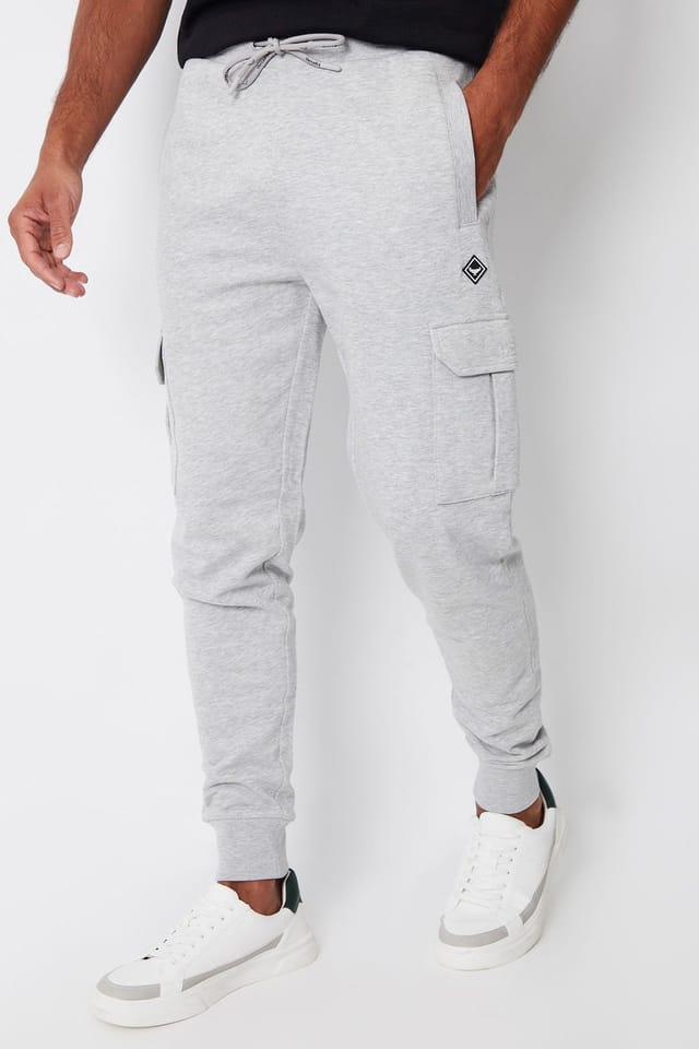 Threadbare Threadbare Men's 2 Pack Cargo Style Joggers - 2