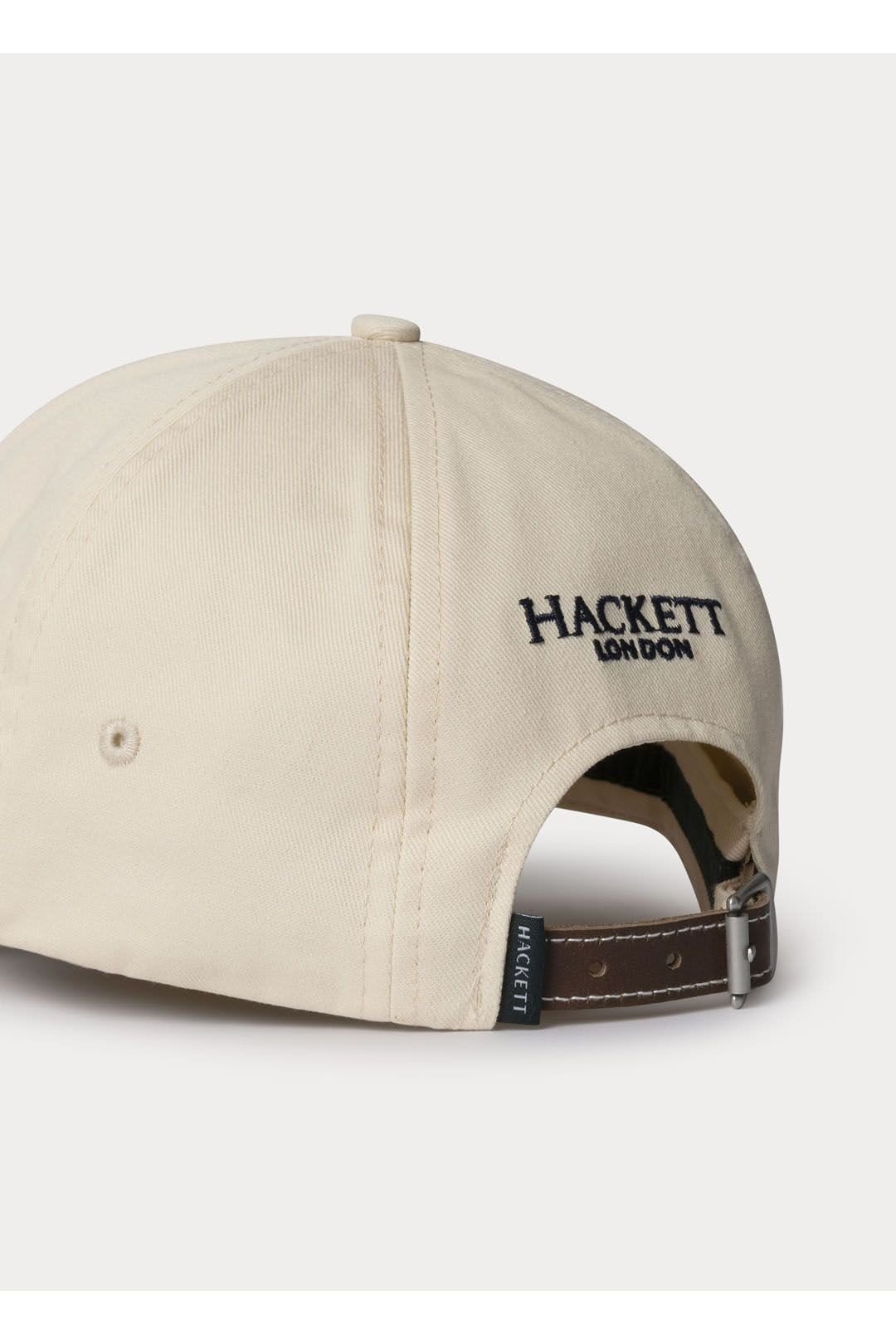 Hackett Hackett Men's Heritage H Box Cap Off-White - 4