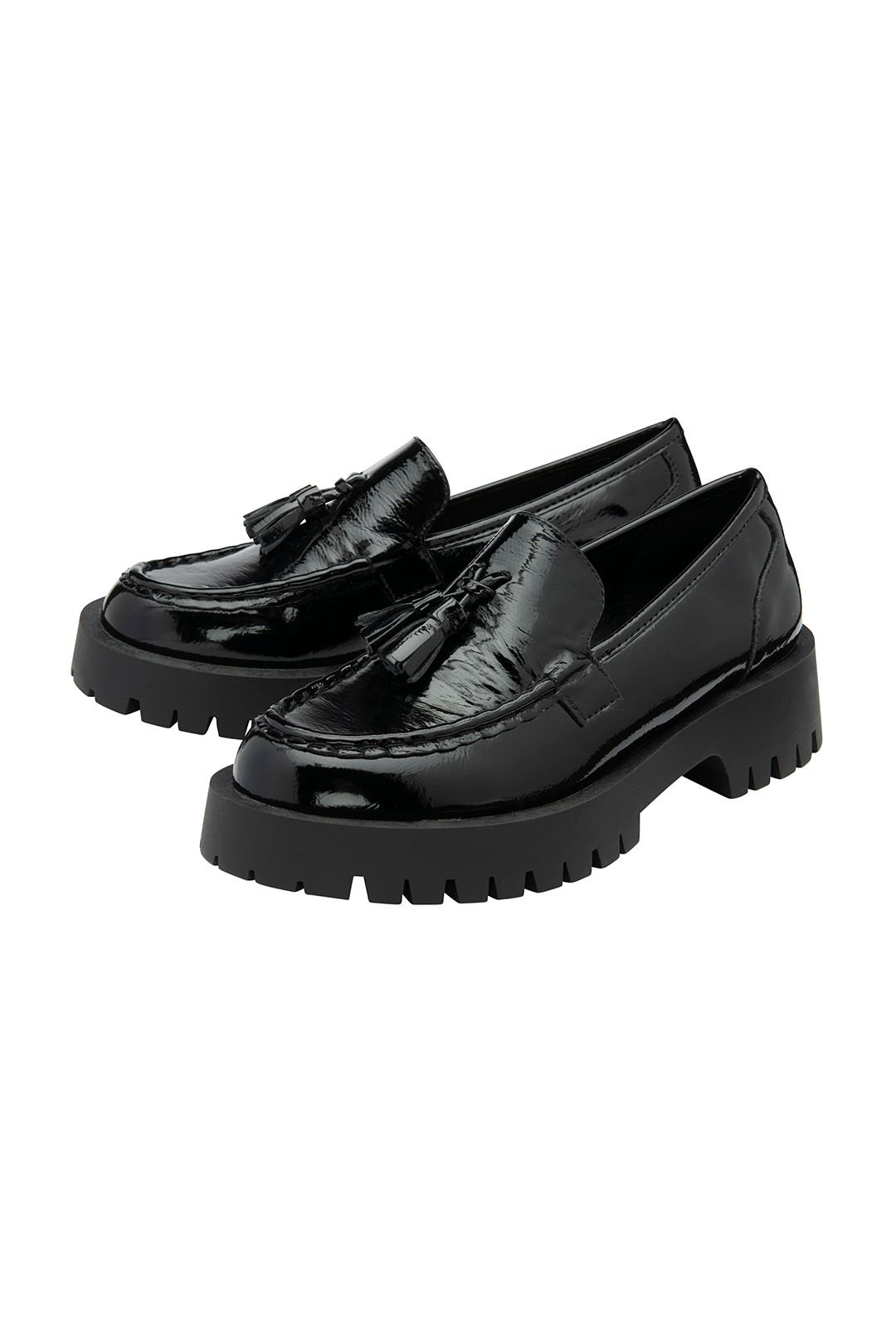 Ravel Ravel Women's Black Patent 'Ord' Almond-Toe Loafers - 2