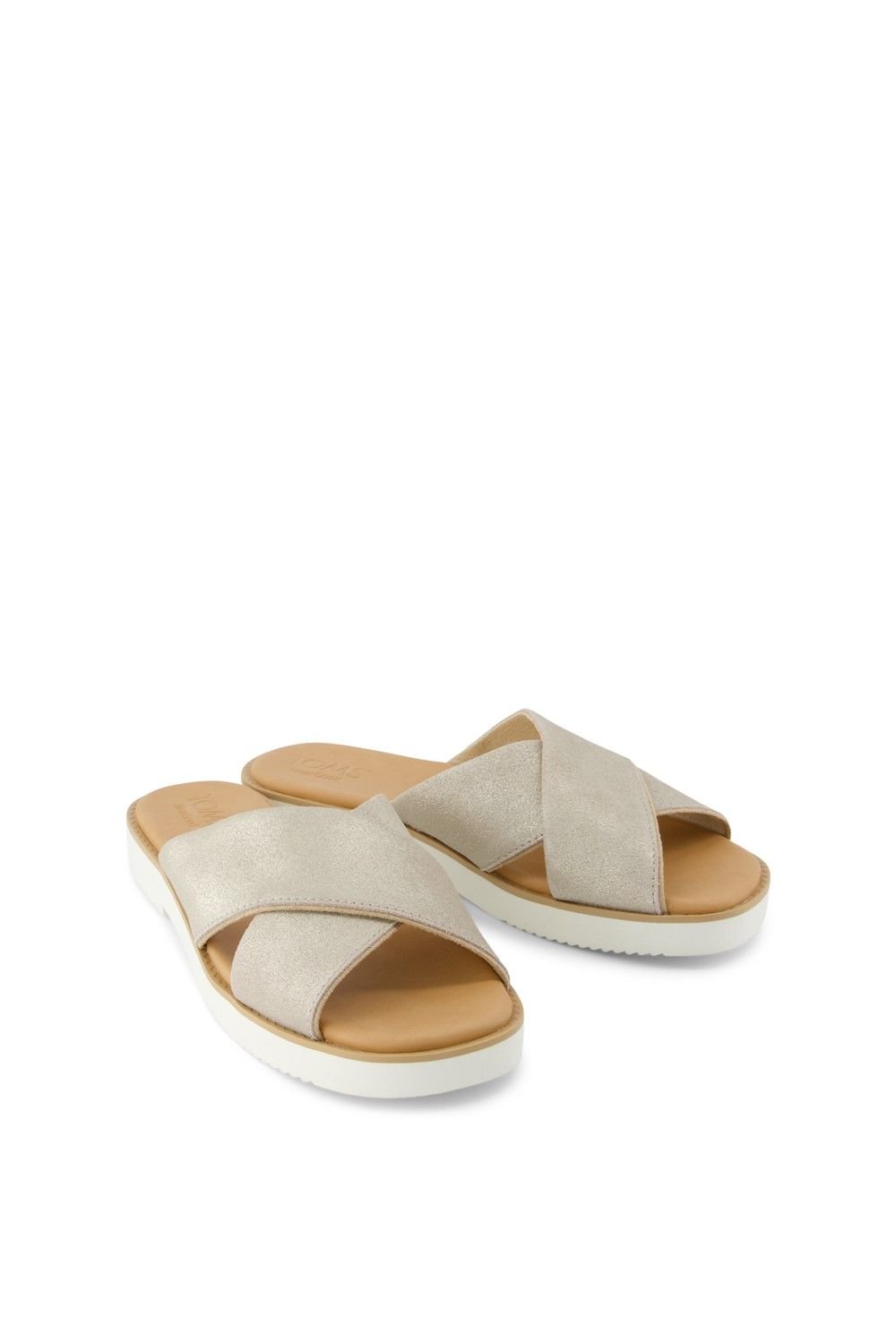 TOMS TOMS Women's Mae Crossover Sandal in Beige - 3