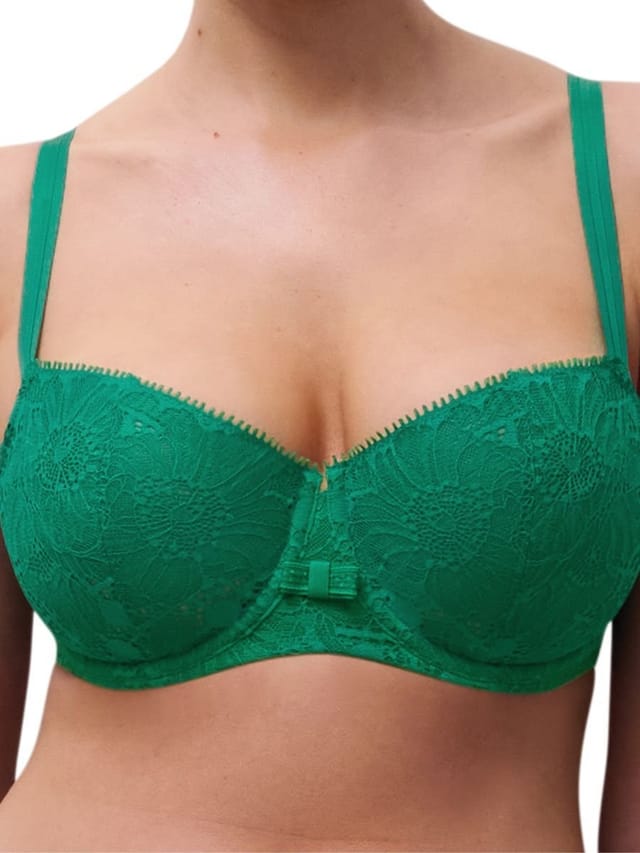 Chantelle Chantelle Women's Day To Night Half Cup Bra in Green - 3