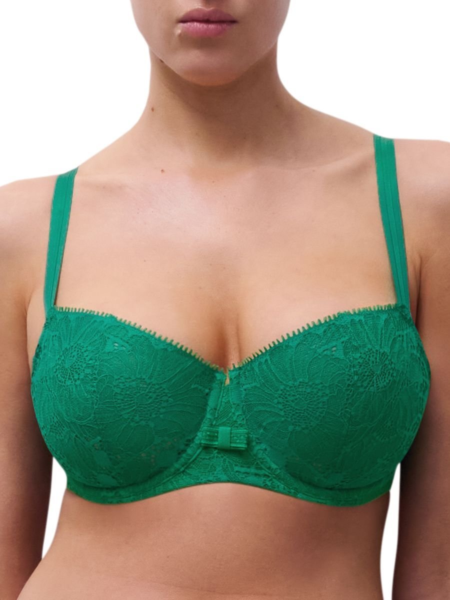 Chantelle Chantelle Women's Day To Night Half Cup Bra in Green - 4