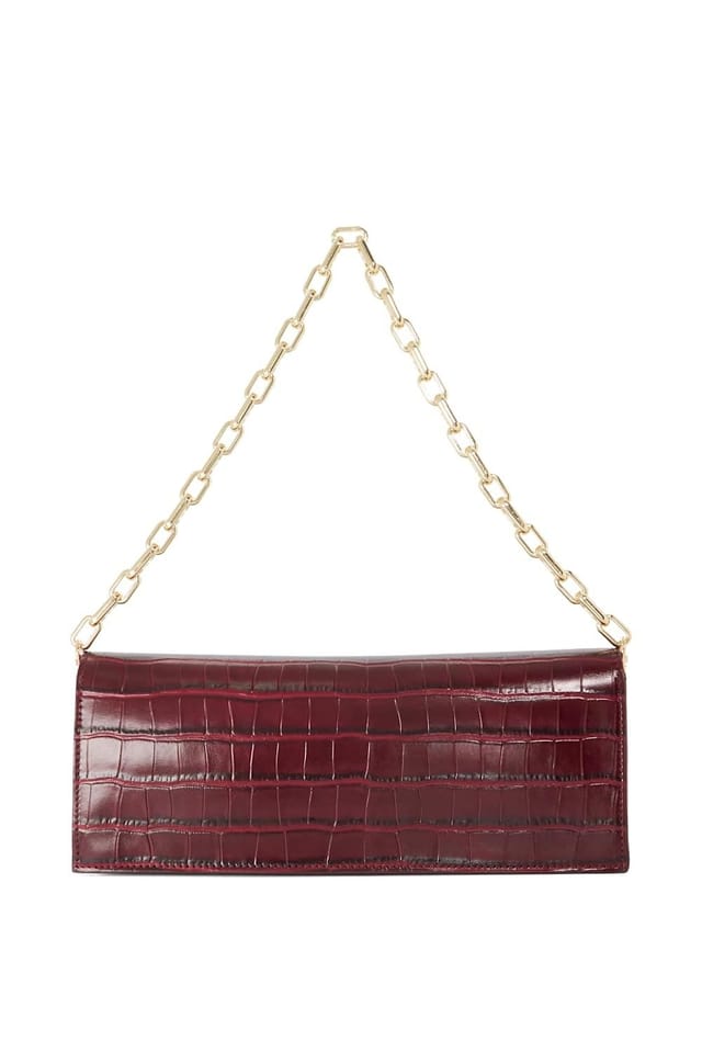 Dune London Dune London Women's 'Bemuse' Leather Clutch in Red - 2