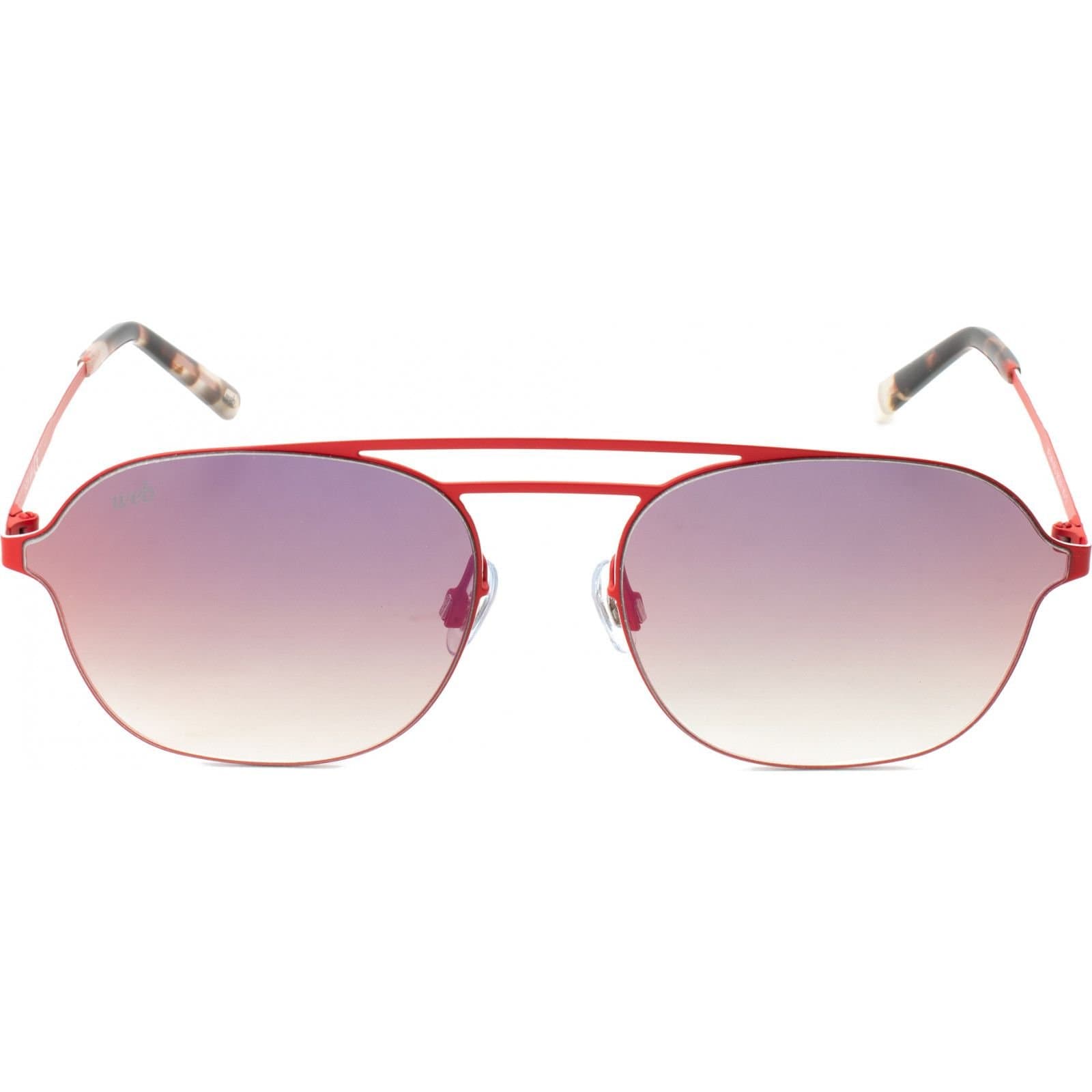 Web Eyewear Web Eyewear Red Aviator Sunglasses for Men
