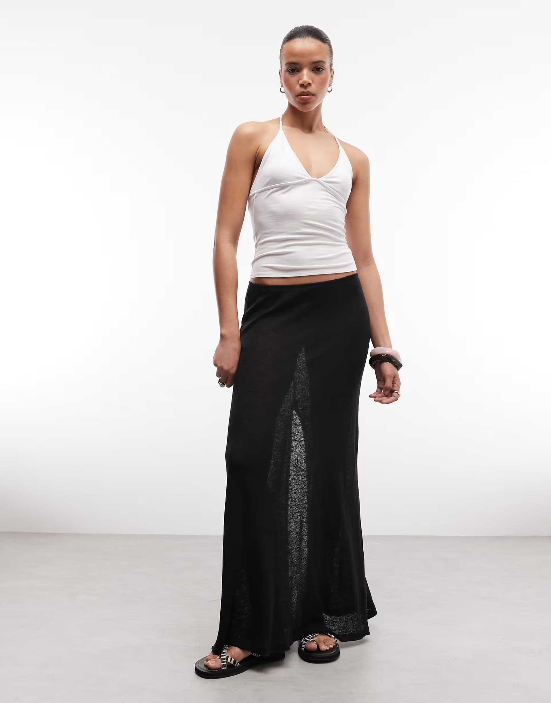 ASOS ASOS Black Maxi Skirt