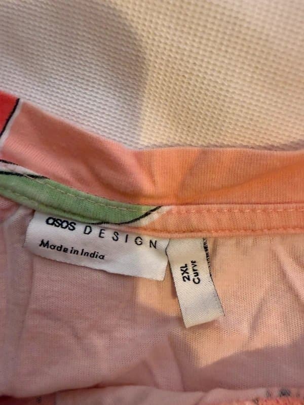 ASOS ASOS Design Watermelon Print Pyjama Set Size 2XL