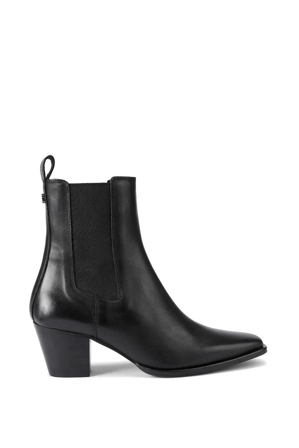Carvela Carvela Women's 'Riva Ankle' Leather Boots In Black