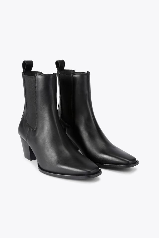 Carvela Carvela Women's 'Riva Ankle' Leather Boots in Black - 2
