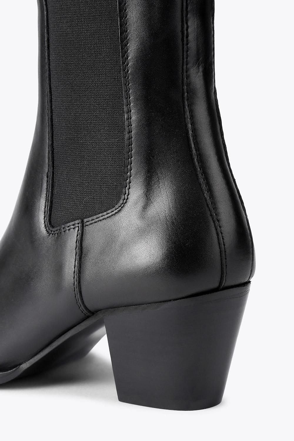 Carvela Carvela Women's 'Riva Ankle' Leather Boots in Black - 4