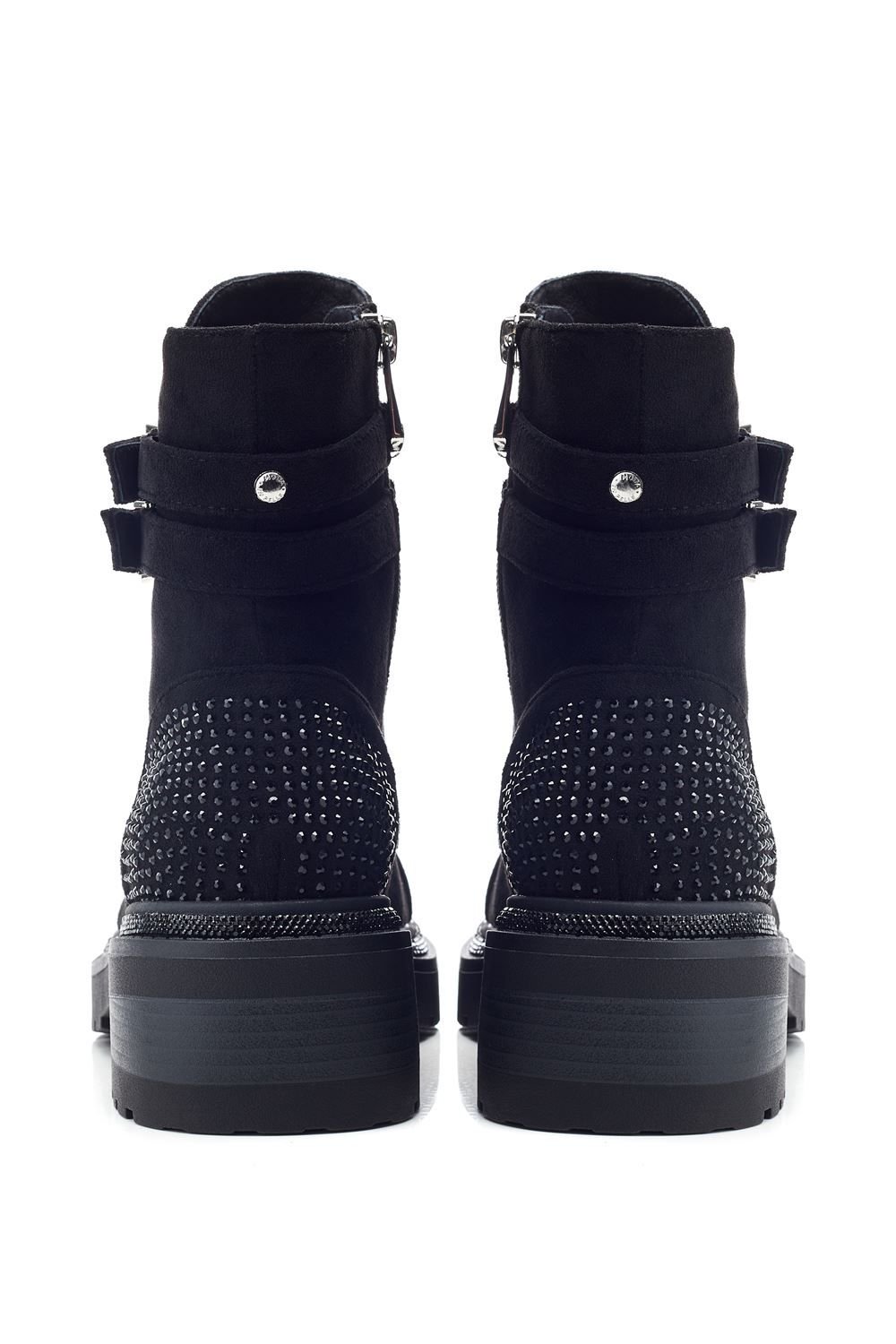 Moda In Pelle Moda In Pelle Women's 'Pailton' Alcantara Ankle Boots in Black - 3