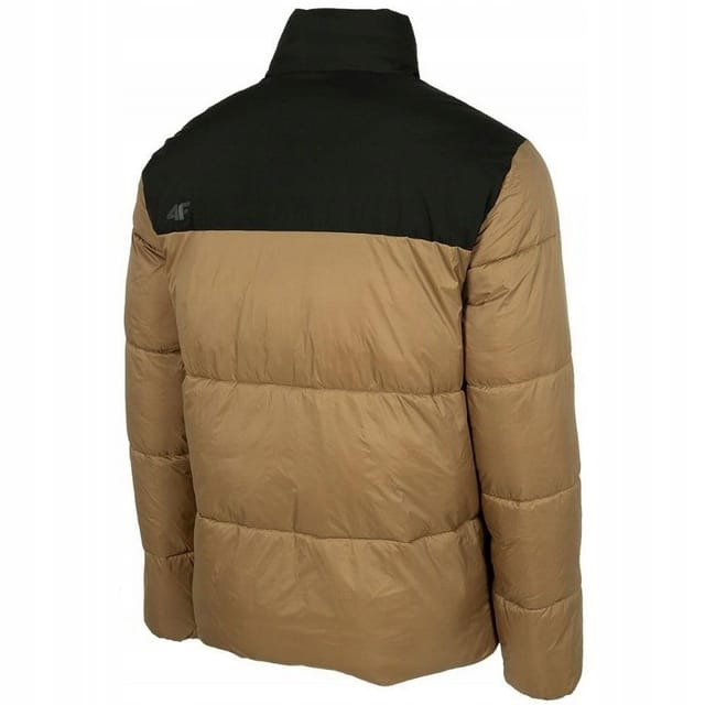 4F 4F Men's H4Z22 Quilted Synthetic Down Jacket in Brown - 2