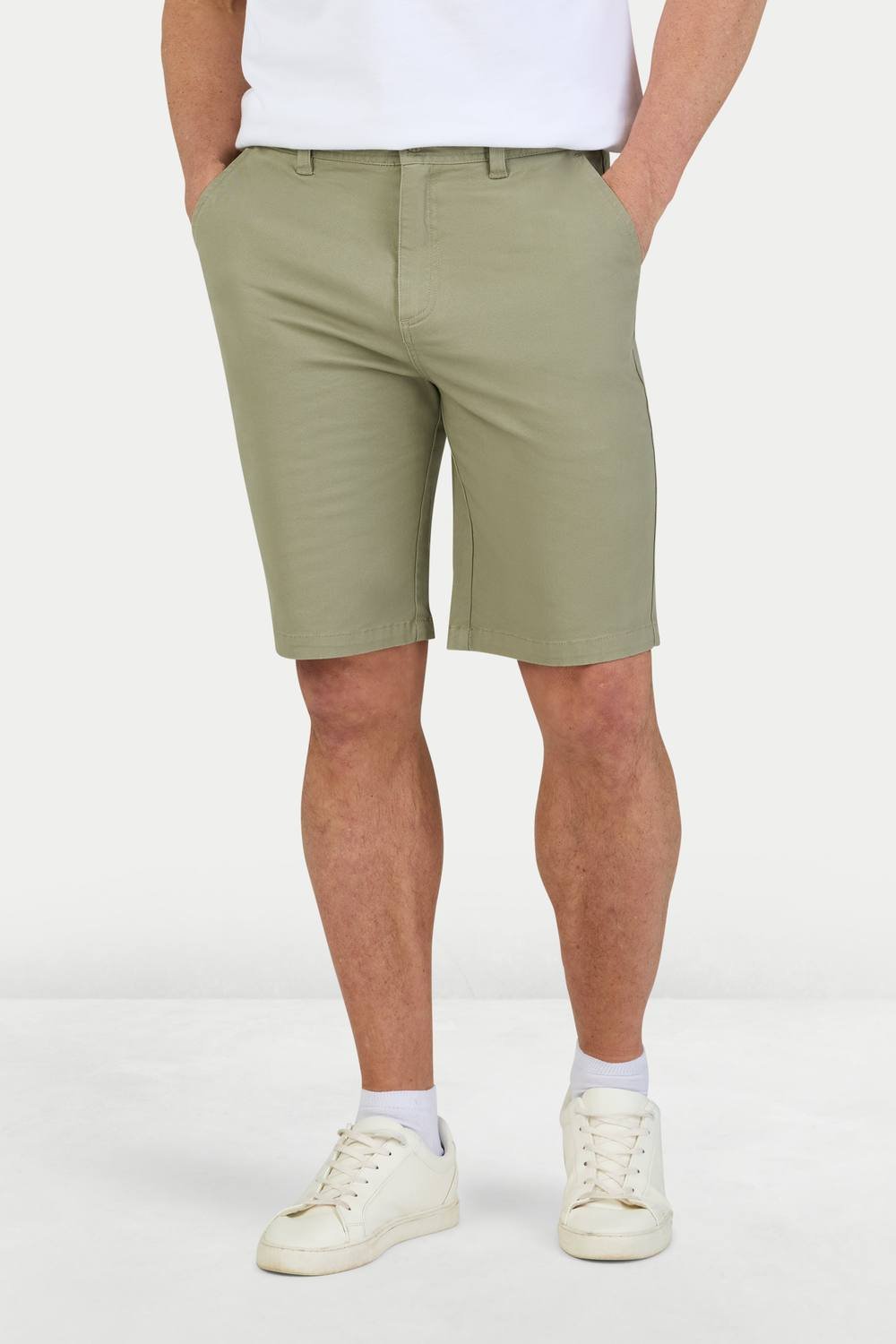 raging bull Raging Bull Men's Classic Chino Short in Light Green - 1