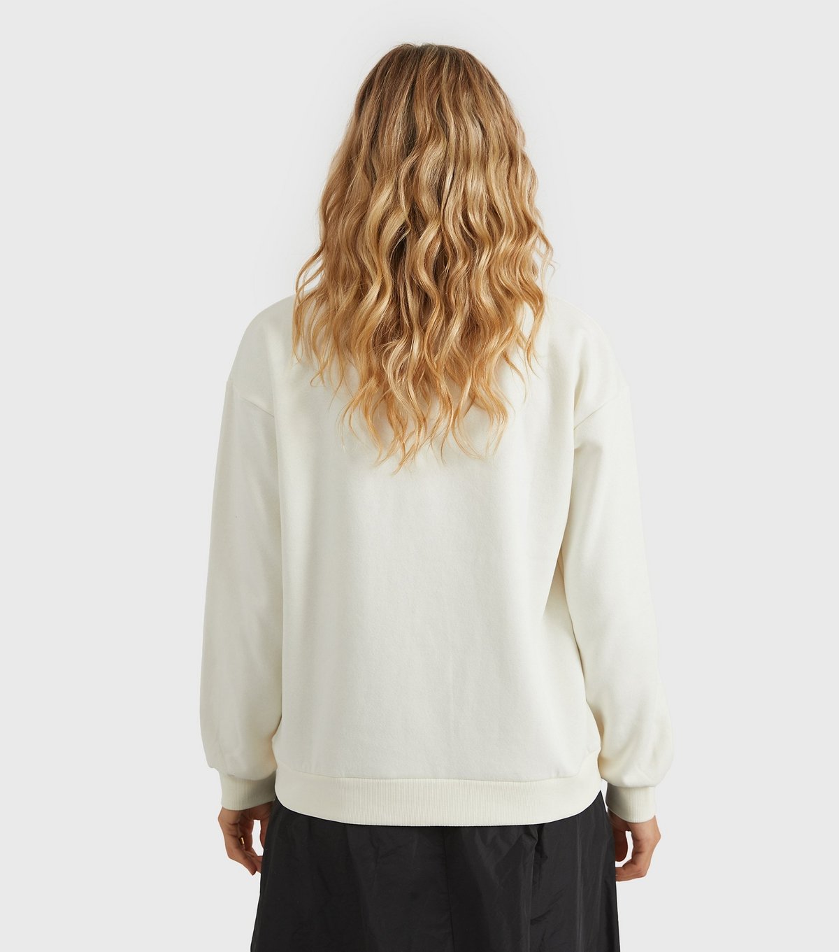 Custard Women's Clothing White Hello Kitty Print Sweatshirt Custard New Look - 4