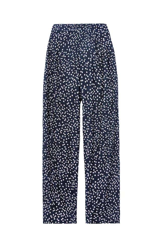 Kettlewell Kettlewell Women's Joni Print Trousers in Mid Navy - 2