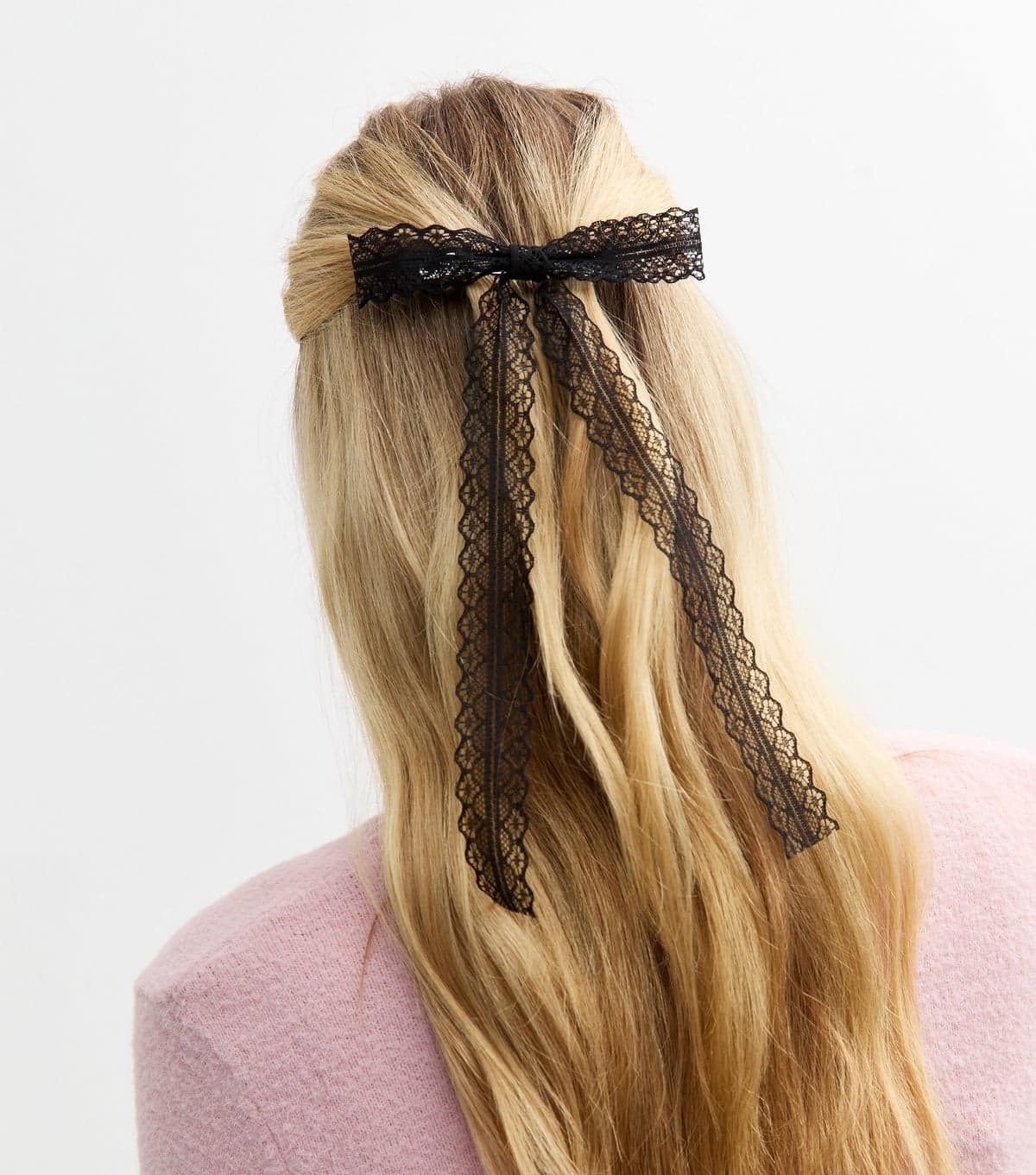 New Look Black Lace Bow Hair Slide New Look