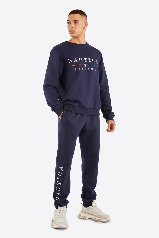 Nautica Nautica Men's 'Rolf' Sweatshirt in Dark Navy - 3