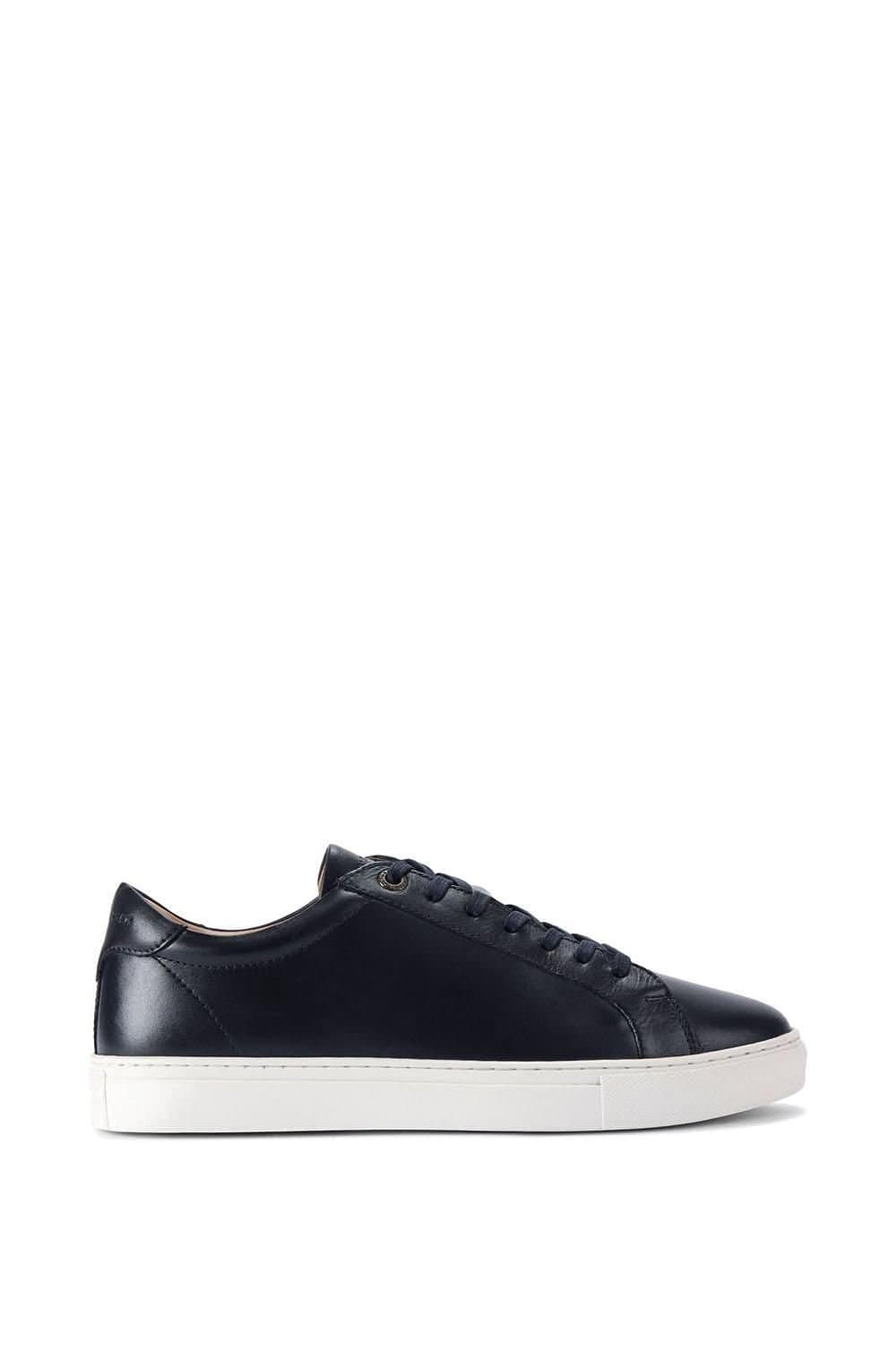 KG Kurt Geiger KG Kurt Geiger Men's 'Fire' Leather Trainers in Navy