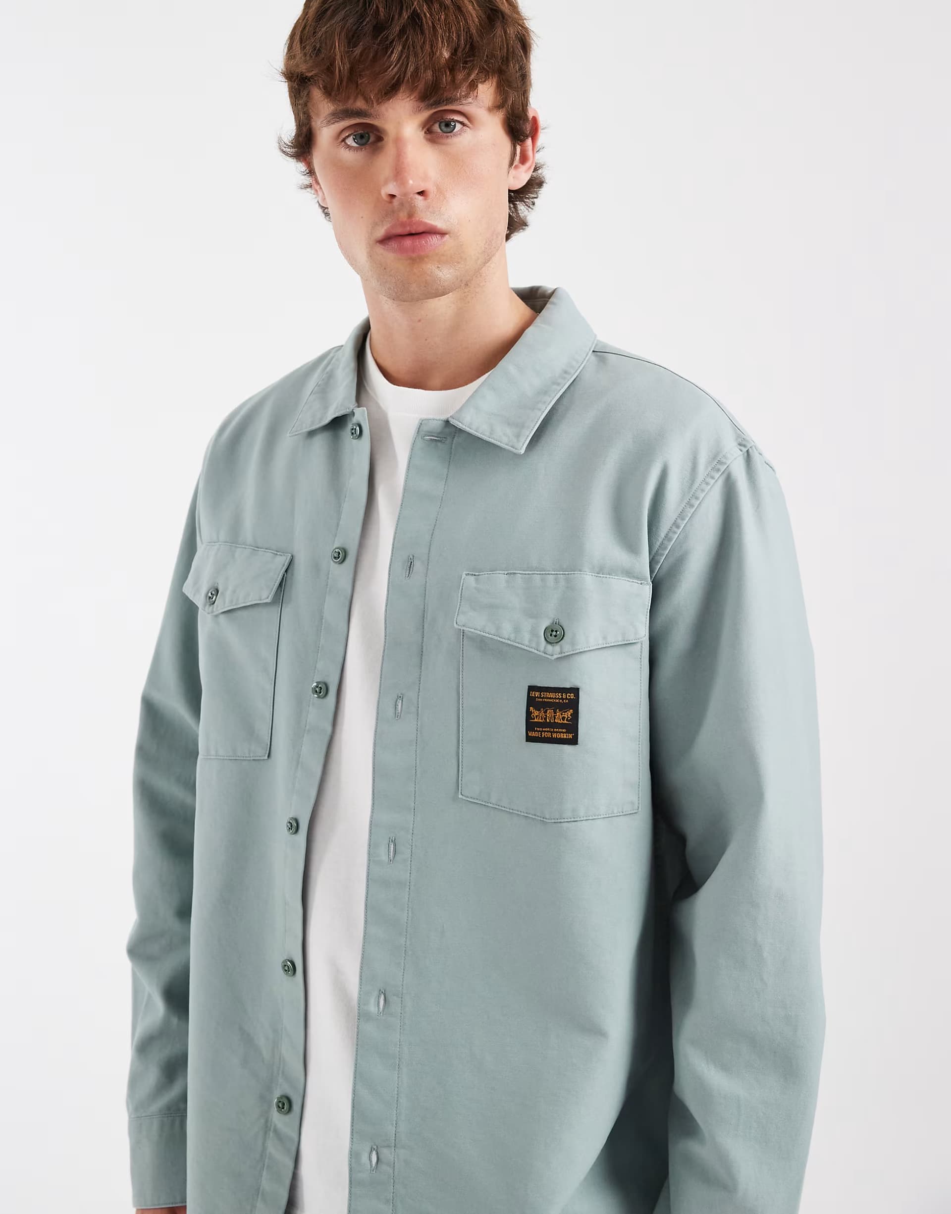ASOS Levi's worker shirt in green