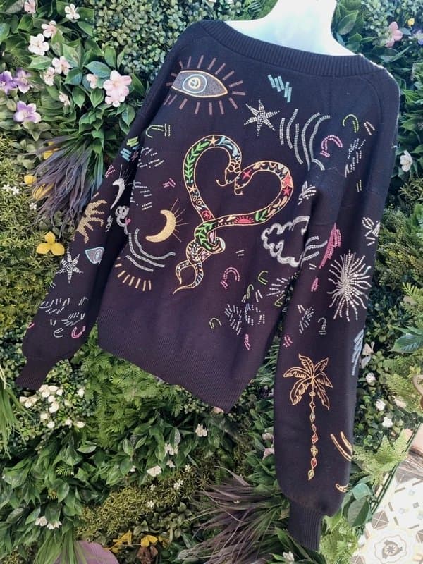 Never Fully Dressed Never Fully Dressed Enchanted Cardigan - Size M (NFD)/ approx 10-12 (UK)