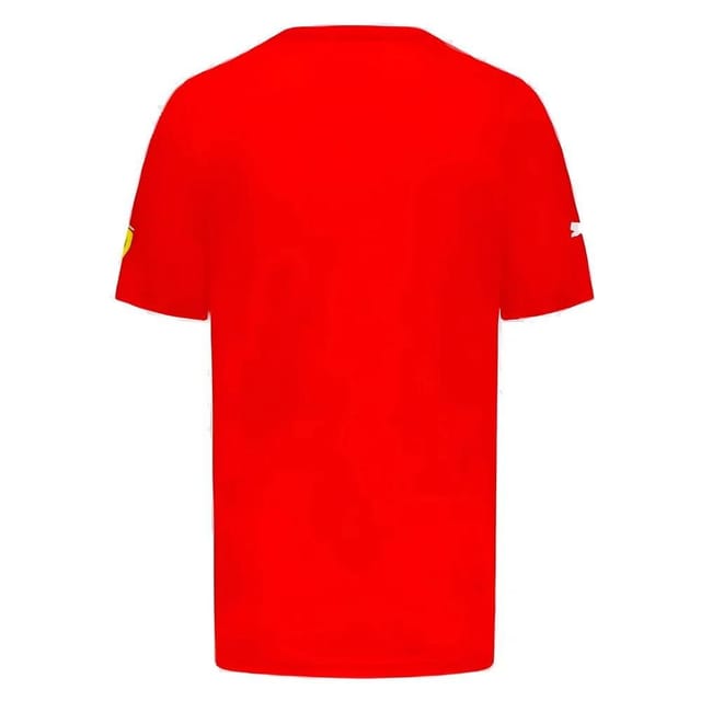 Scuderia Ferrari Scuderia Ferrari Men's 2023 Ferrari Carlos Sainz #55 Driver T‑shirt in Red - 3