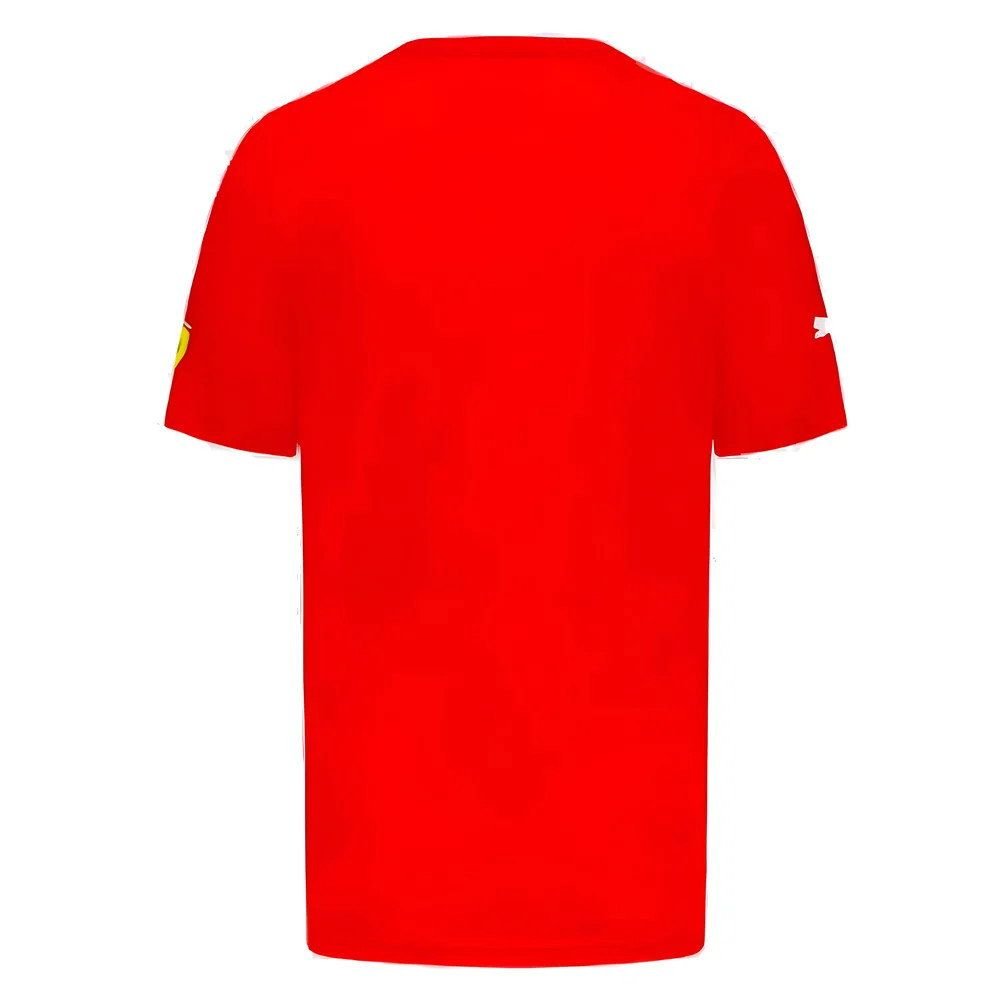 Scuderia Ferrari Scuderia Ferrari Men's 2023 Ferrari Carlos Sainz #55 Driver T‑shirt in Red - 4