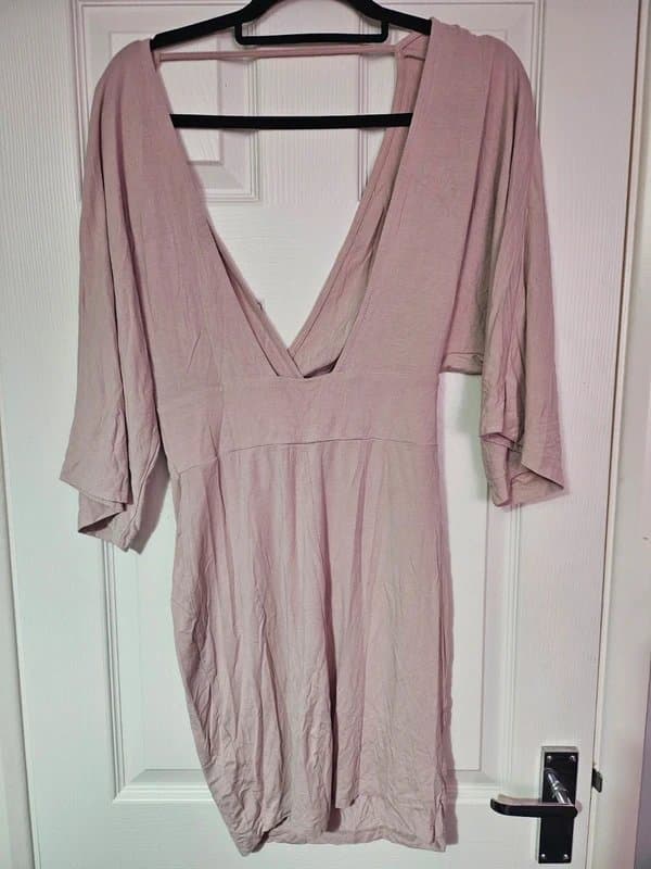ASOS Asos blush pink jersey dress size 10