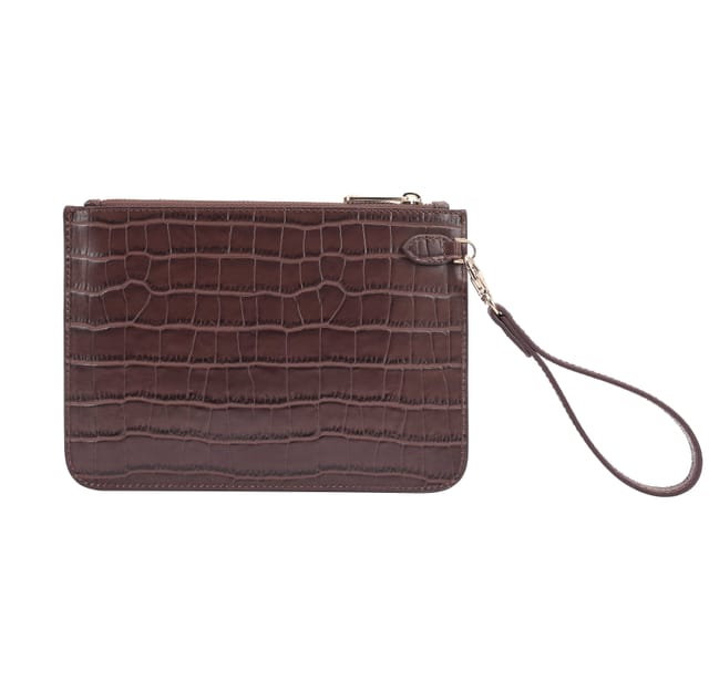 Paul Costelloe Paul Costelloe Women's Ruza Leather Occasion Bag in Brown - 3