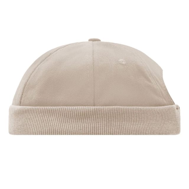 Myrtle Beach Myrtle Beach Men's 6 Panel Chef Hat in Light Khaki - 3