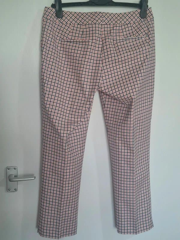 Boden Boden Houndstooth Cropped Trousers | UK 12 Petite | New with tags!