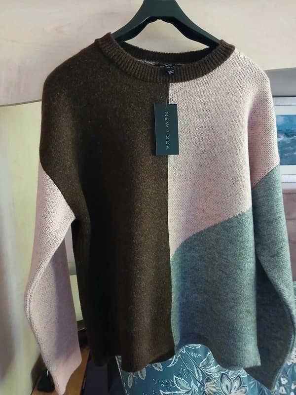 New Look Colour block jumper