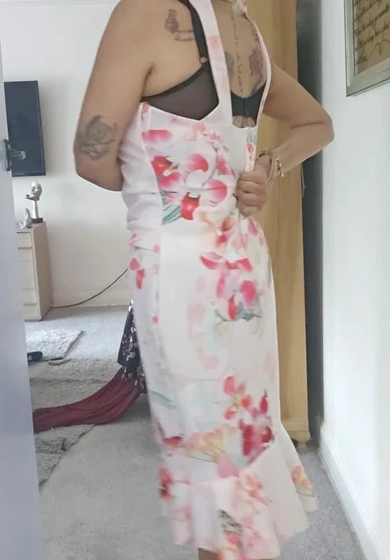 Lipsy Lipsy high neck bodycon dress 16 new with tags wedding garden party christening event