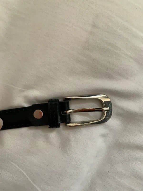 ASOS women’s black belt asos