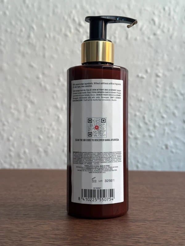 kama ayurveda New Kama Ayurveda Geranium Cleansing Gel (200ml) (RRP£30)