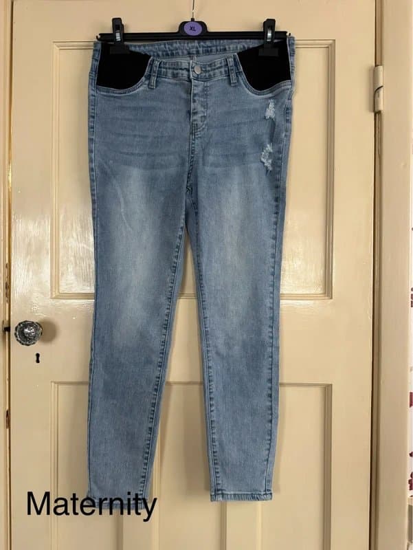 Shein Shein | size large | maternity | jeans | denim