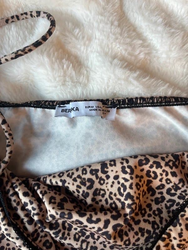 Bershka Bershka Leopard Print Cami – Size M
