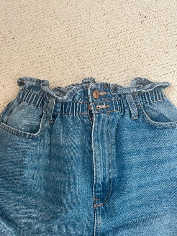 New Look New look paper bag waist jeans