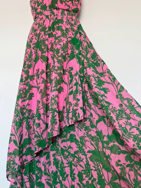 Phase Eight * NEW * (shop floor ) Phase Eight Floral Pleated Maxi Dress - RRP £140 - UK 18