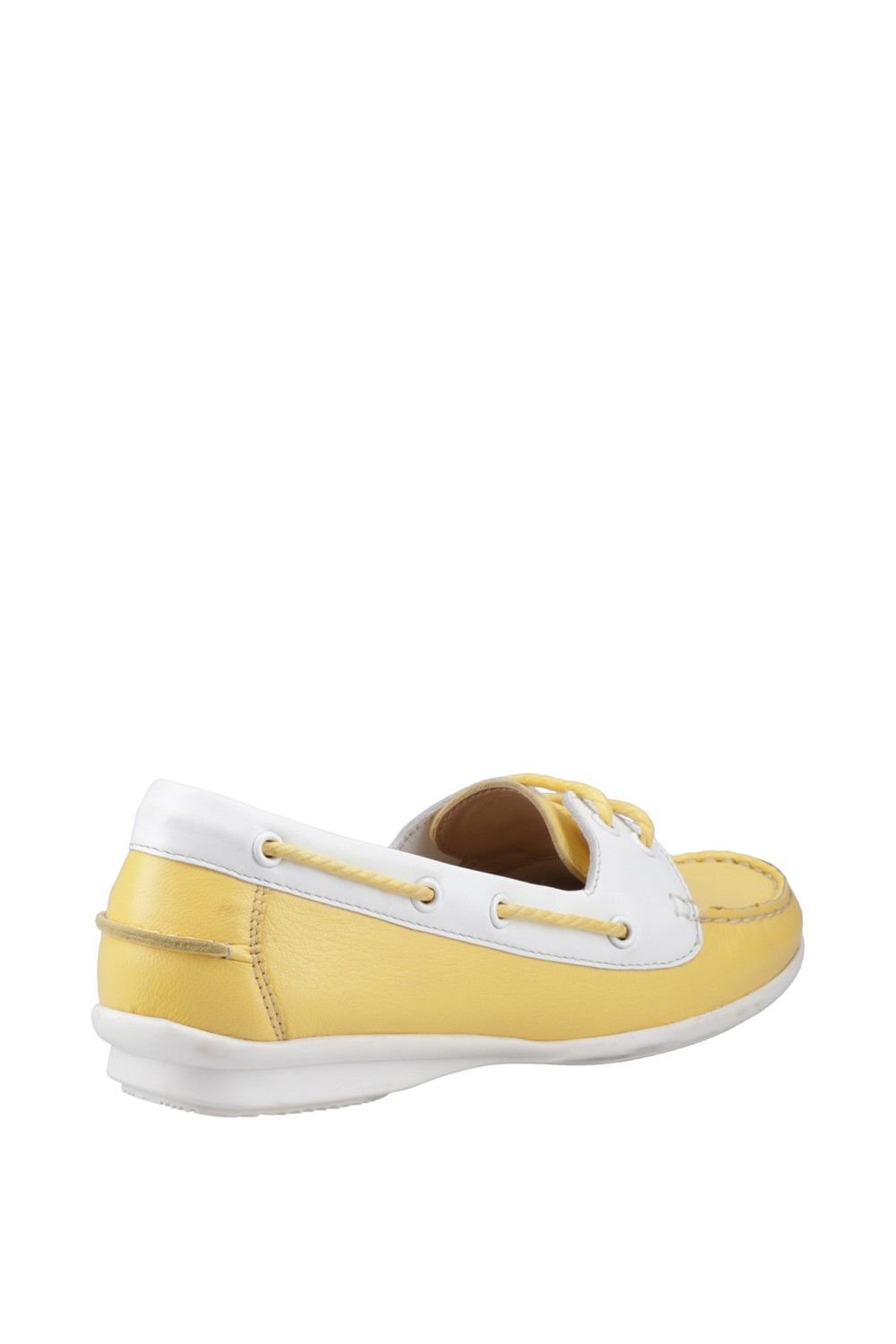 Hush Puppies Hush Puppies Women's Irene Boat Shoe in Yellow - 2