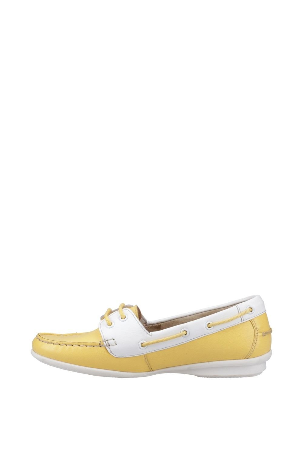 Hush Puppies Hush Puppies Women's Irene Boat Shoe in Yellow - 4