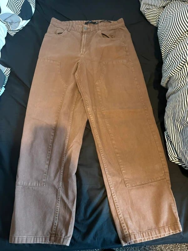 Bershka Men’s Brown Bershka Jeans