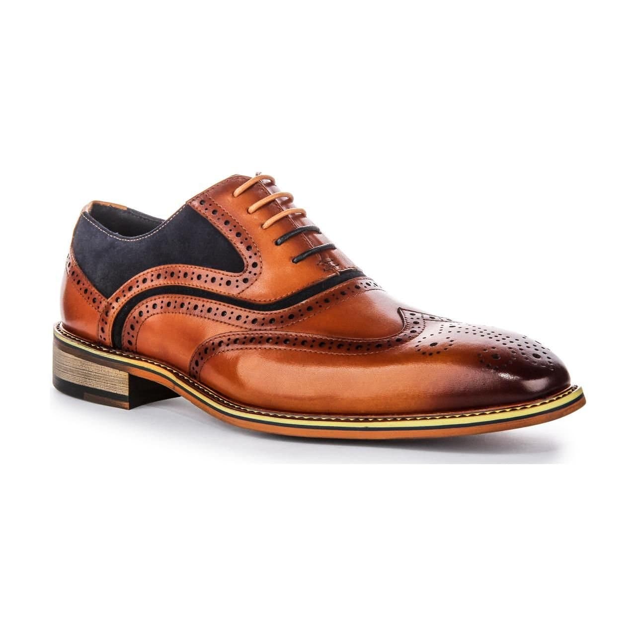 JUSTINREESS ENGLAND Justinreess England Men's 'Roman' Brown Leather Brogues